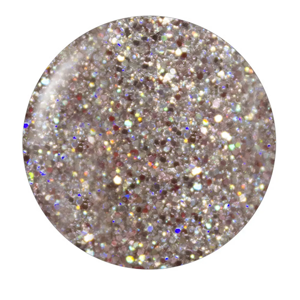 Drinks On Me, Rose Holo Glitter, 10ml