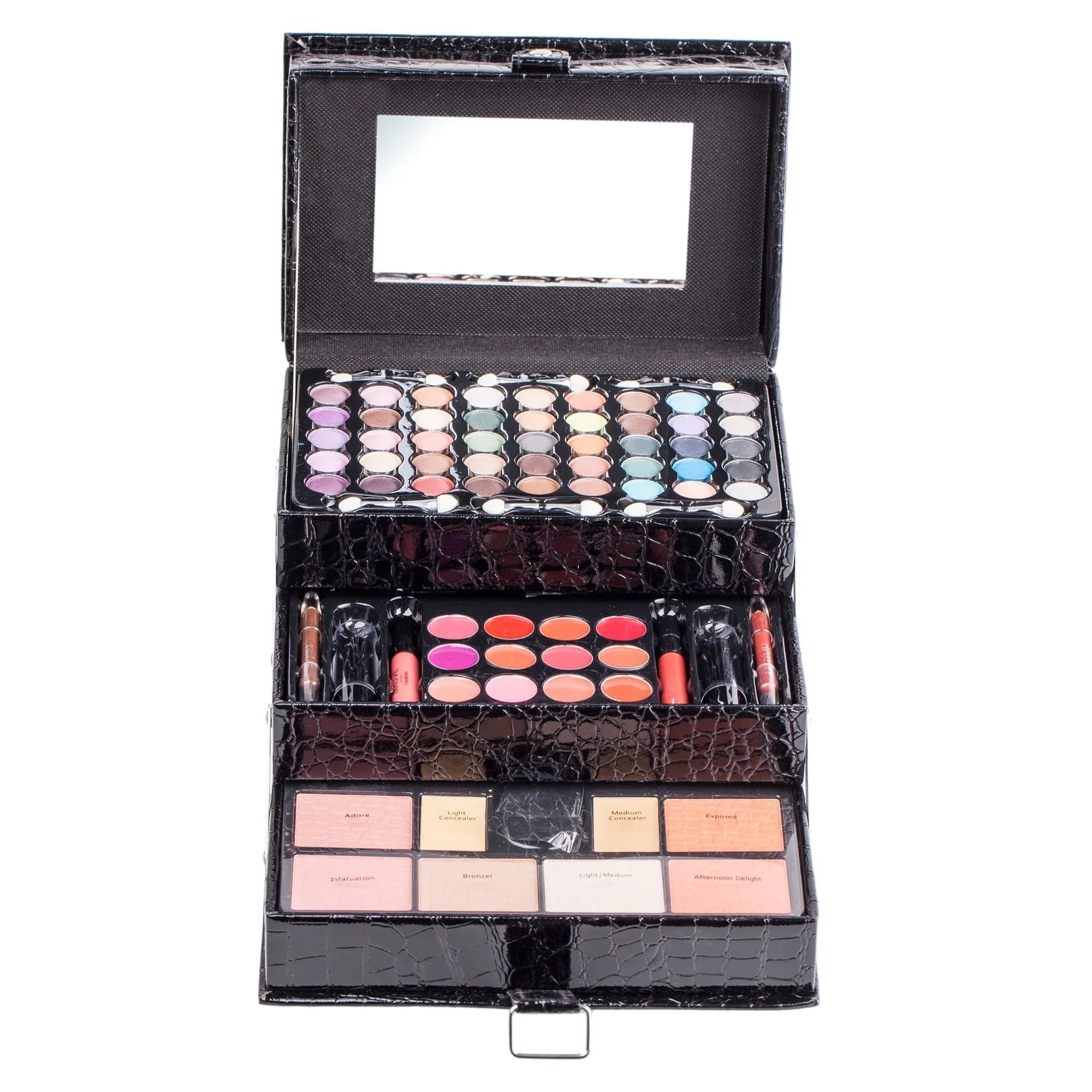 DUER LIKA Professional 45 Color Eyeshadow Blush Cosmetic Foundation Face Powder Makeup Sets Eye Shadows Palette