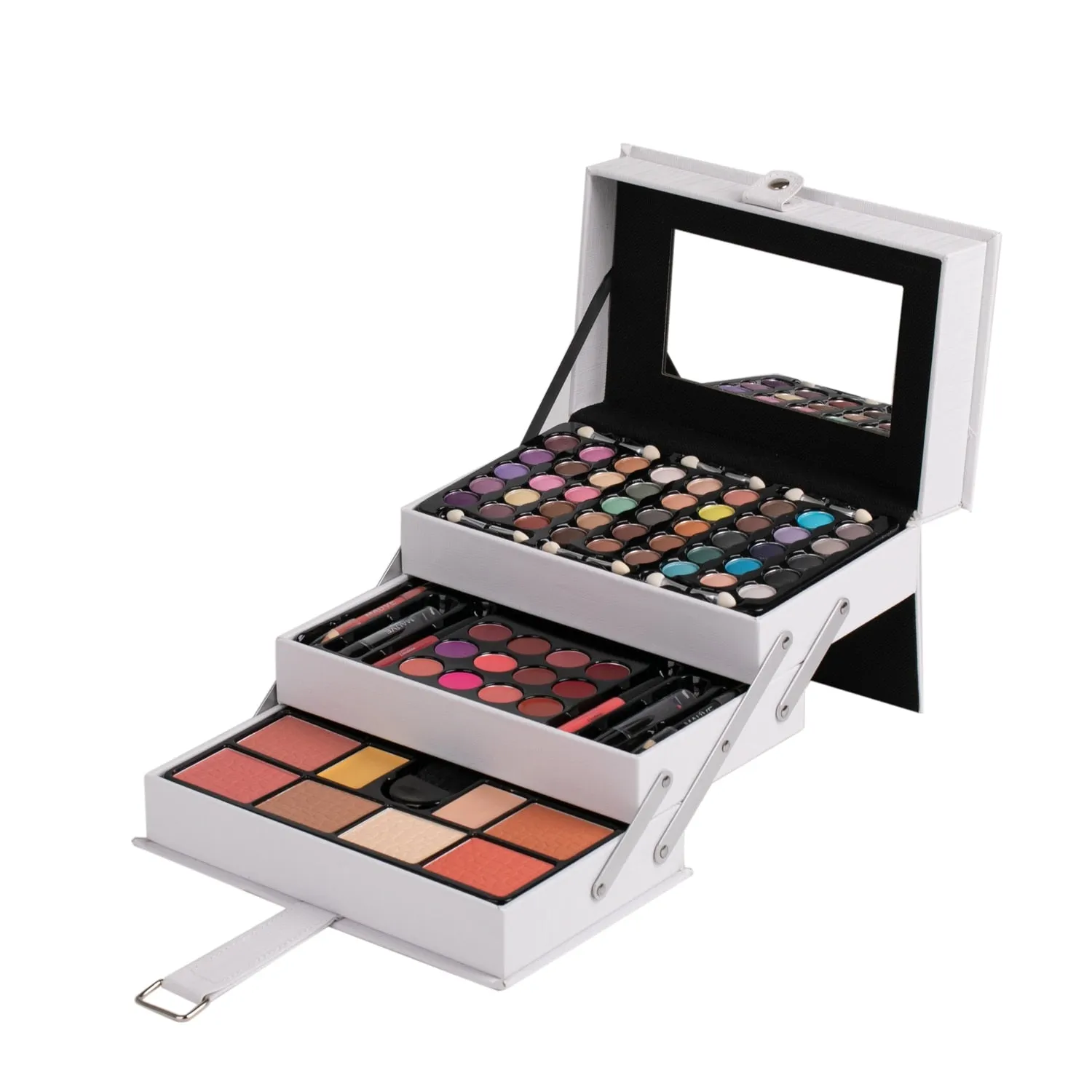 DUER LIKA Professional 45 Color Eyeshadow Blush Cosmetic Foundation Face Powder Makeup Sets Eye Shadows Palette
