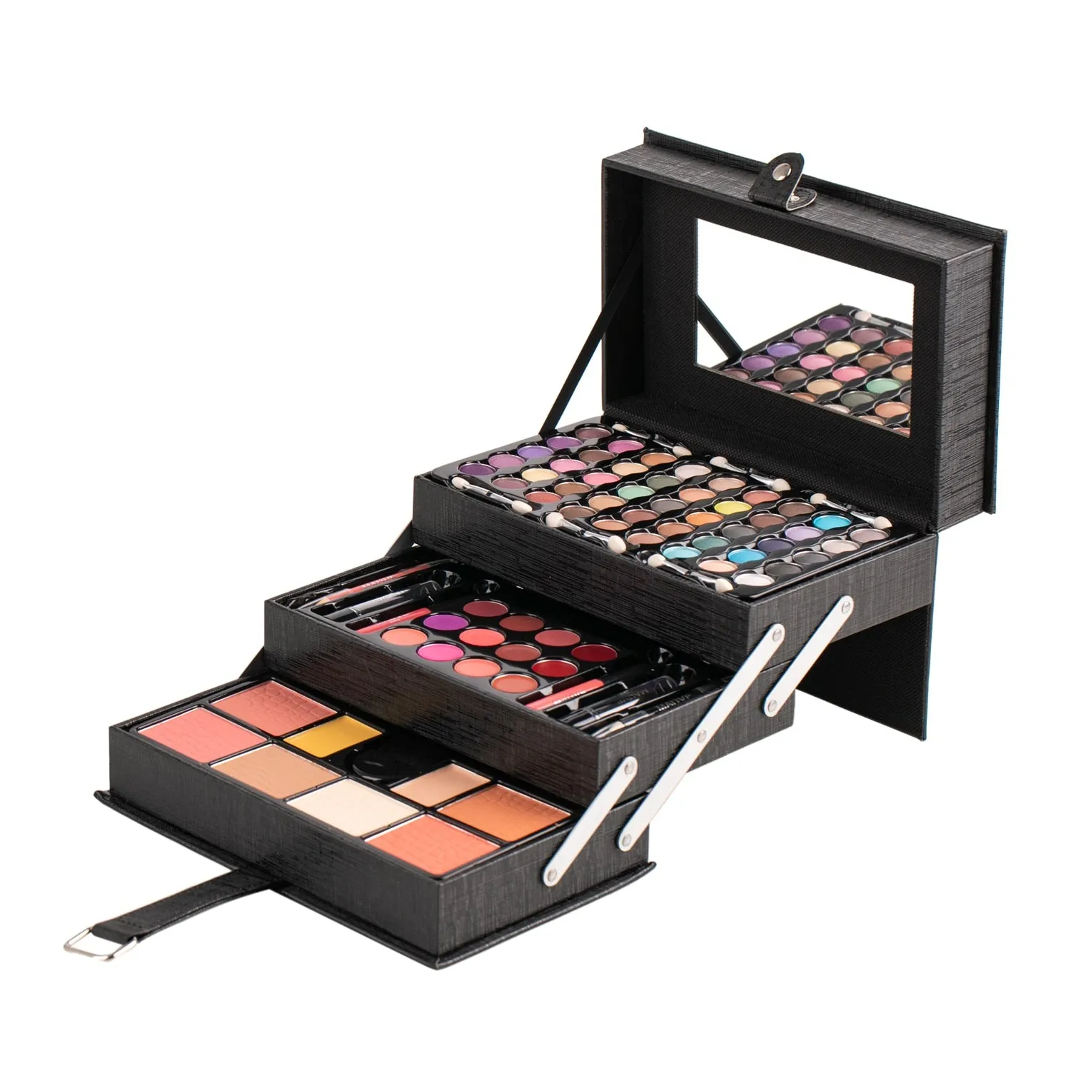 DUER LIKA Professional 45 Color Eyeshadow Blush Cosmetic Foundation Face Powder Makeup Sets Eye Shadows Palette