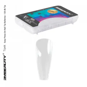 Easy Press on Ballerina Nail Tip (120PCS) by 2MBEAUTY