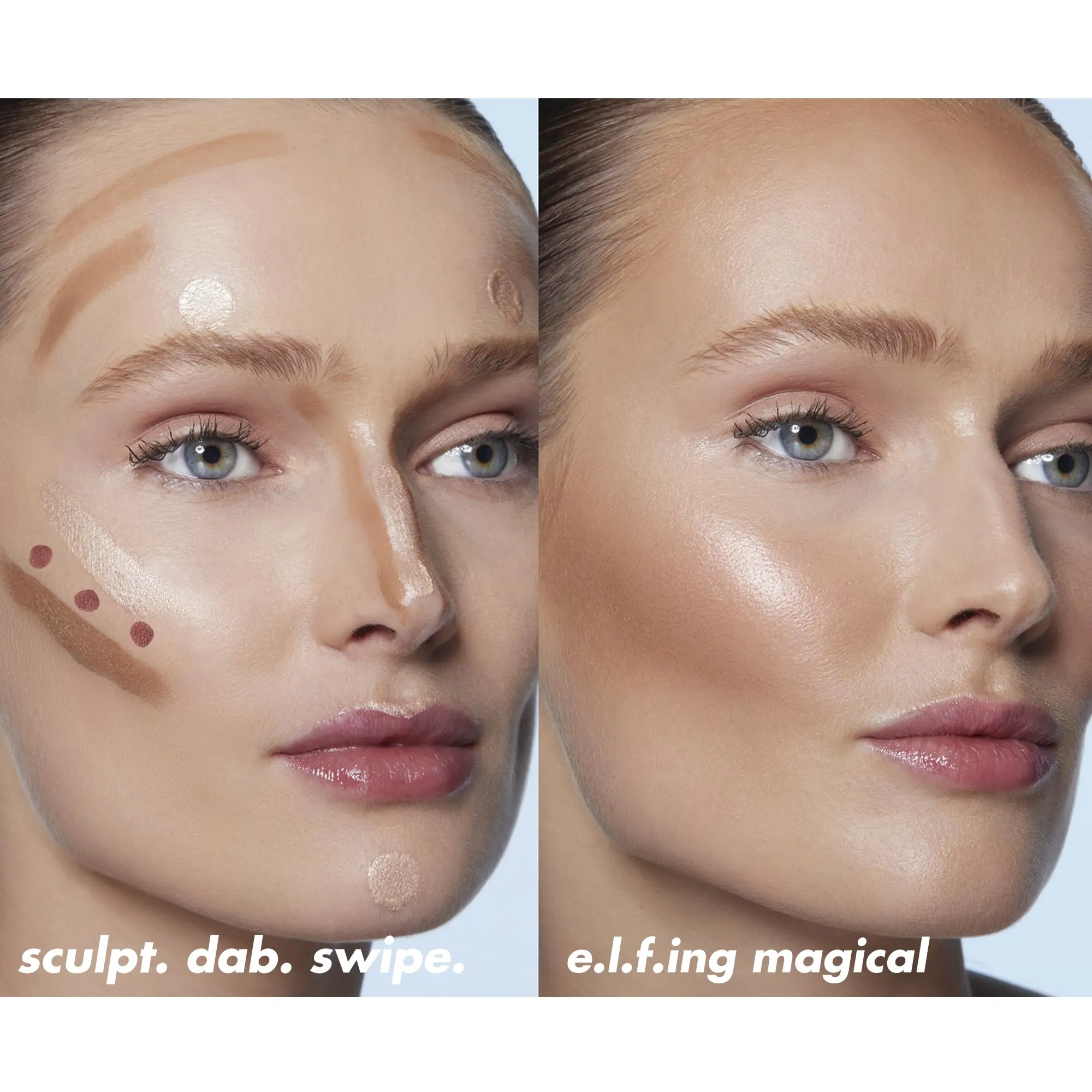 e.l.f. Halo Glow Blush Beauty Wand, Liquid Blush Wand For Radiant, Flushed Cheeks, Infused With Squalane, Vegan & Cruelty-free, Magic Hour