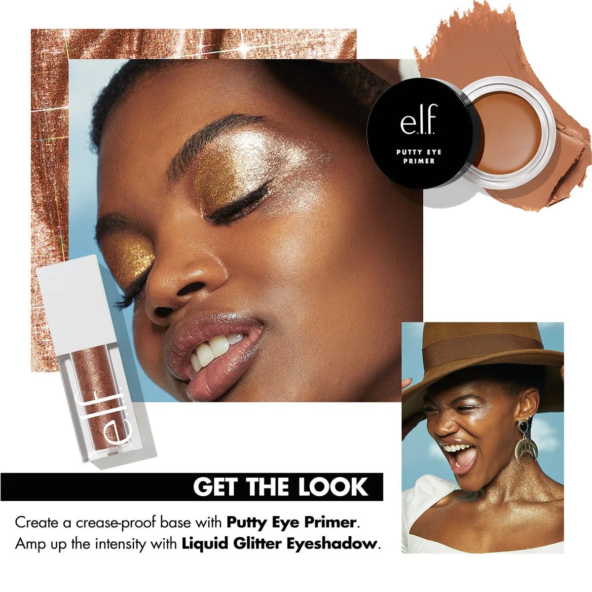 Elf Liquid Glitter Eyeshadow 0.1oz/3ml