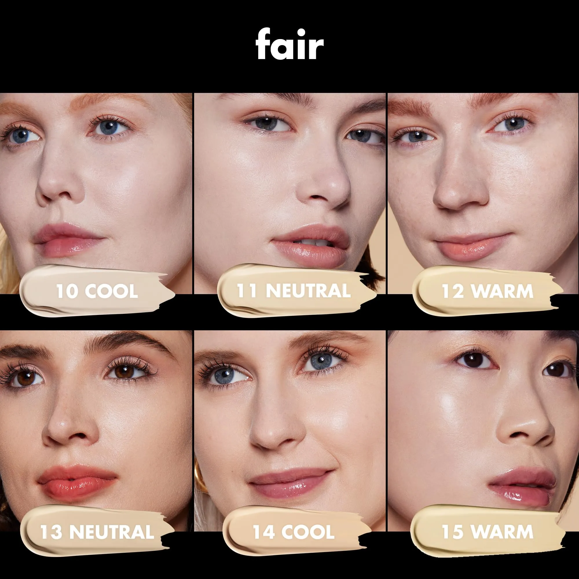e.l.f. Soft Glam Foundation, Medium Coverage, Long-Lasting & Buildable Foundation For A Smooth, Satin Finish, Vegan & Cruelty-Free, 12 Fair Warm