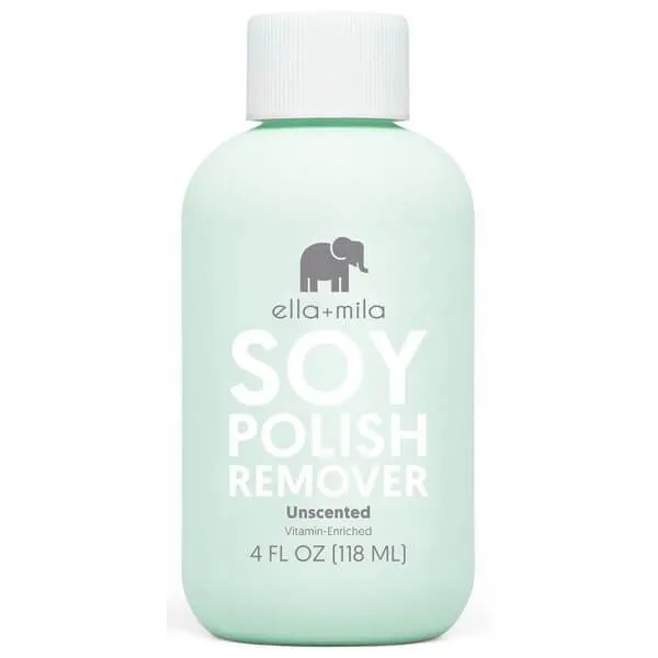 ella mila Soy Nail Polish Remover - Unscented