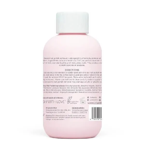ella mila Soy Nail Polish Remover