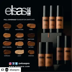 Elsas Pro Waterproof Full Coverage Foundation
