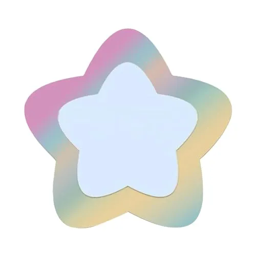 Enakshi Makeup Mirror Creative Decorative Aesthetic Mirror for Home Wall Living Room Star 30cmx30cm|Home & Garden | Home D?©cor | Mirrors