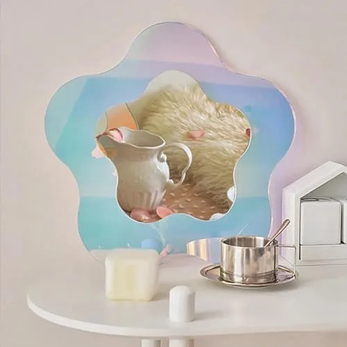 Enakshi Makeup Mirror Creative Decorative Aesthetic Mirror for Home Wall Living Room Star 30cmx30cm|Home & Garden | Home D?©cor | Mirrors