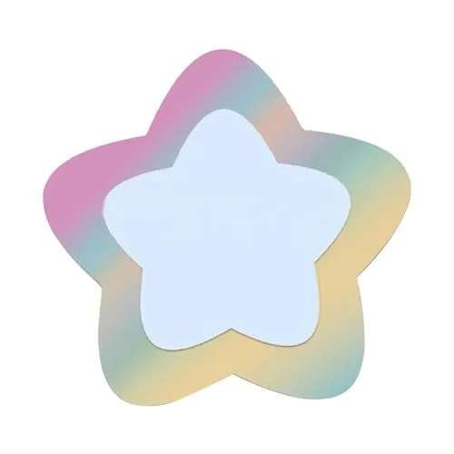 Enakshi Makeup Mirror Creative Decorative Aesthetic Mirror for Home Wall Living Room Star 30cmx30cm|Home & Garden | Home D?©cor | Mirrors