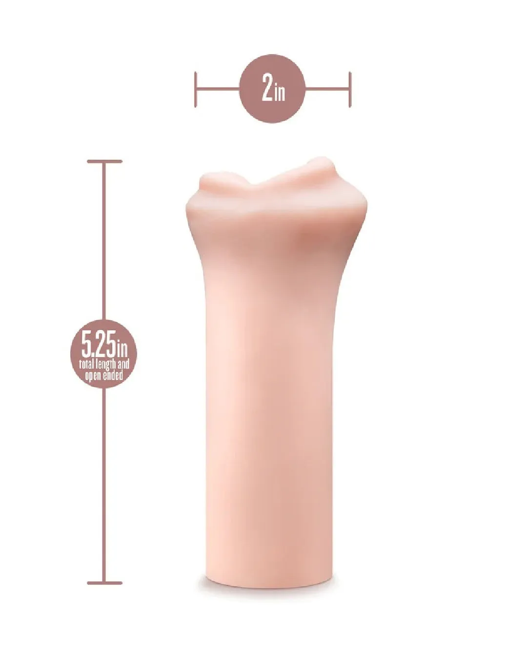 EnLust Candi Realistic Mouth Stroker with AI Image Gallery - Vanilla