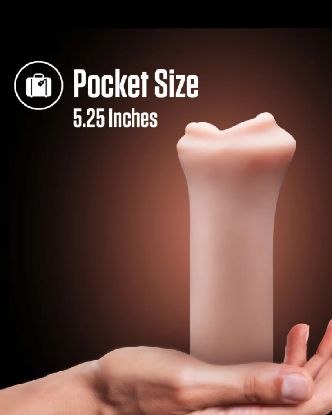 EnLust Candi Realistic Mouth Stroker with AI Image Gallery - Vanilla