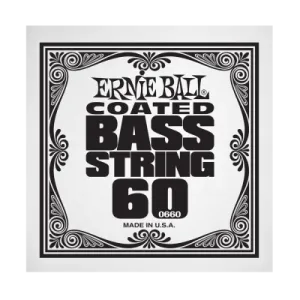Ernie Ball 0660EB .060 Single Coated Nickel Wound Electric Bass String