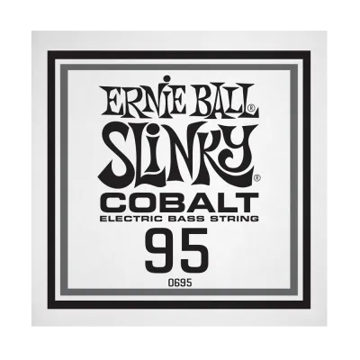 Ernie Ball 10695EB .095 Single Cobalt Wound Electric Bass String