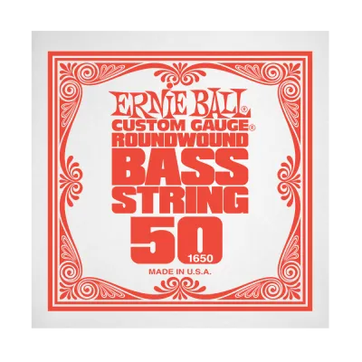 Ernie Ball 1650EB .050 Single Nickel Wound Electric Bass String
