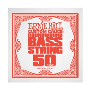 Ernie Ball 1650EB .050 Single Nickel Wound Electric Bass String