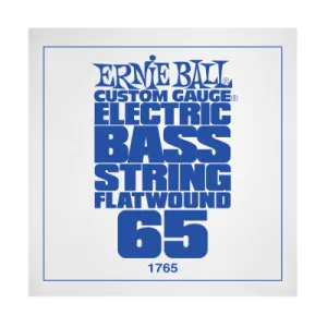 Ernie Ball 1765EB .065 Single Flatwound Electric Bass String