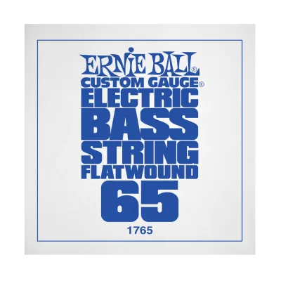 Ernie Ball 1765EB .065 Single Flatwound Electric Bass String