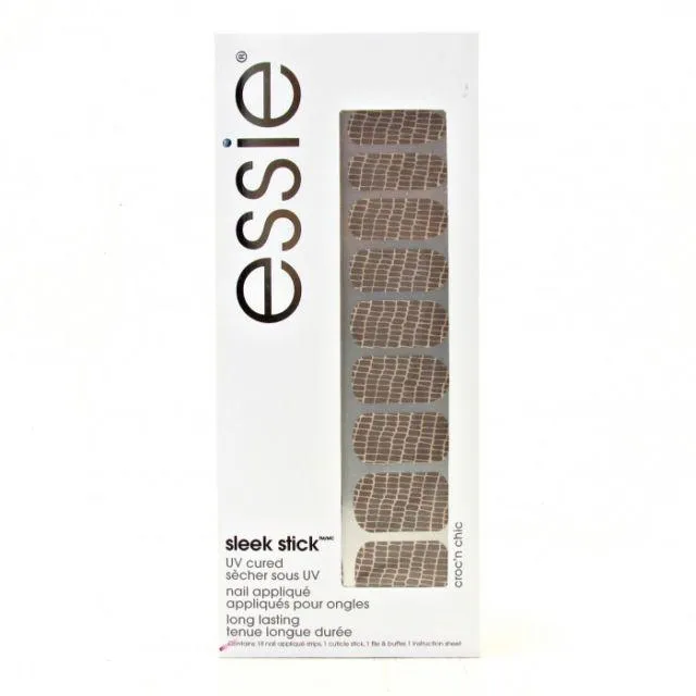 Essie Sleek Stick Pre-cured UV Nail Appliqués YOU CHOOSE,