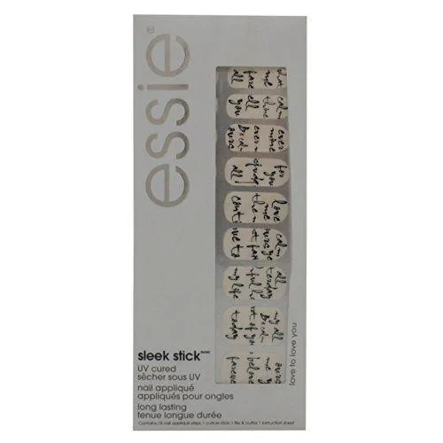 Essie Sleek Stick Pre-cured UV Nail Appliqués YOU CHOOSE,