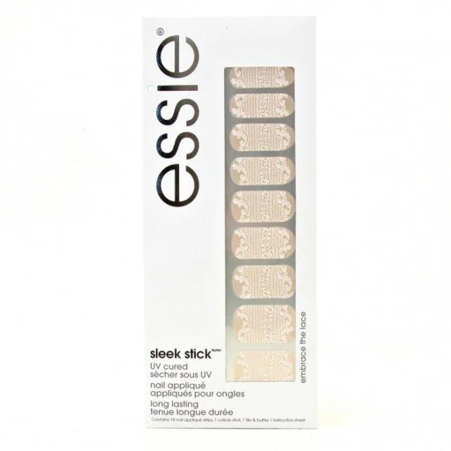 Essie Sleek Stick Pre-cured UV Nail Appliqués YOU CHOOSE,
