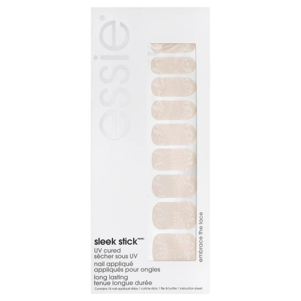 Essie Sleek Stick Pre-cured UV Nail Appliqués YOU CHOOSE,