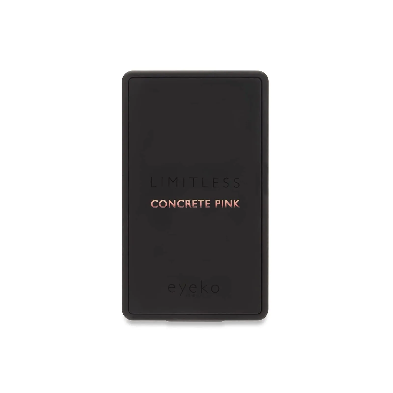 Eyeko Limitless Eyeshadow Palette - Concrete Pink - Blendable Blush-Toned Nude Shades and Soft Shimmers - Lightweight - Vegan