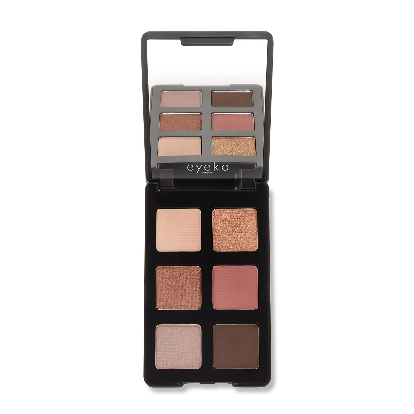 Eyeko Limitless Eyeshadow Palette - Concrete Pink - Blendable Blush-Toned Nude Shades and Soft Shimmers - Lightweight - Vegan