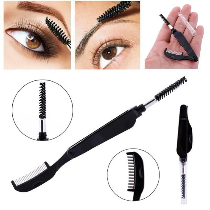 Eyelash Brush Comb 2 in 1