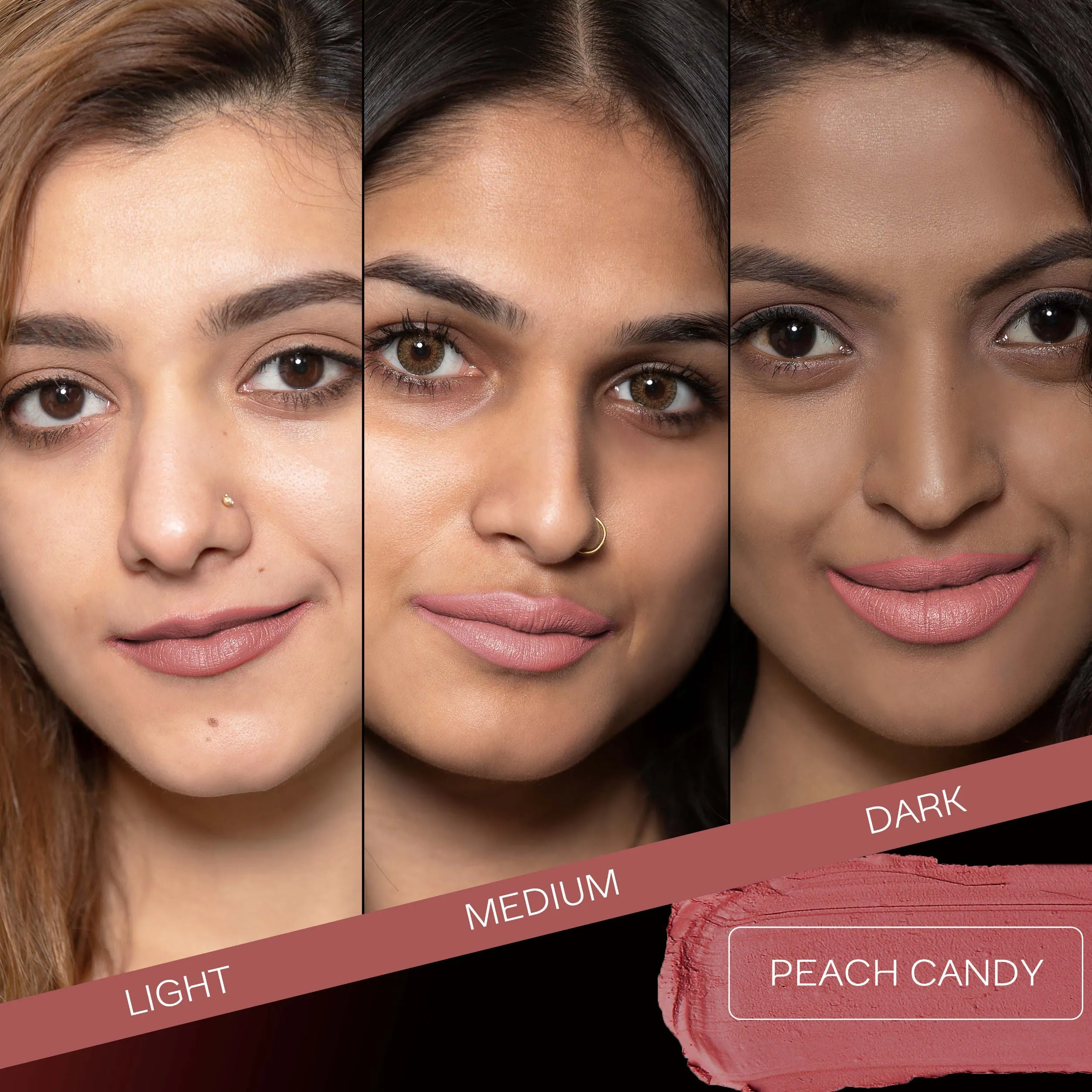 Faces Canada Weightless Matte Lipstick |Jojoba and Almond Oil enriched| Highly pigmented | Smooth One Stroke Weightless Color | Keeps Lips Moisturized | Shade - Peach Candy 4g