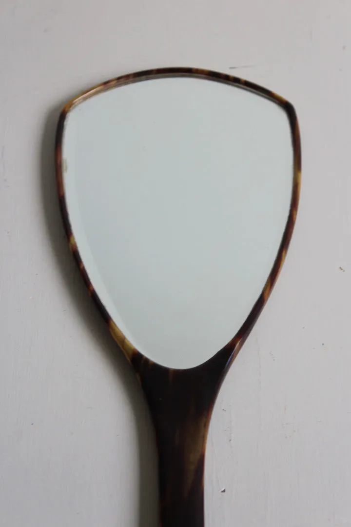 Faux Tortoiseshell Hand Mirror