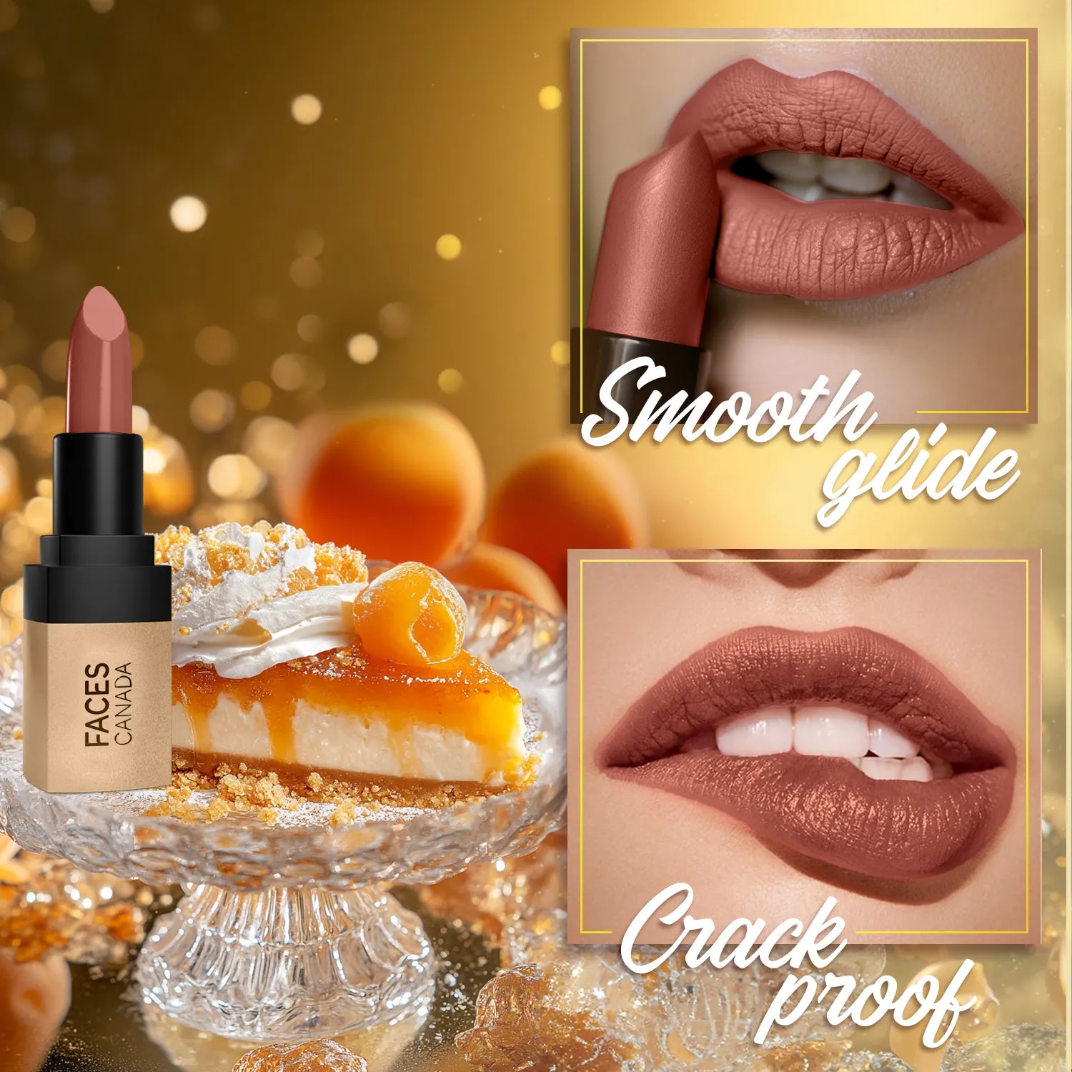 FC Comfy Matte Velvet Touch Lipstick Apricot Jam 15