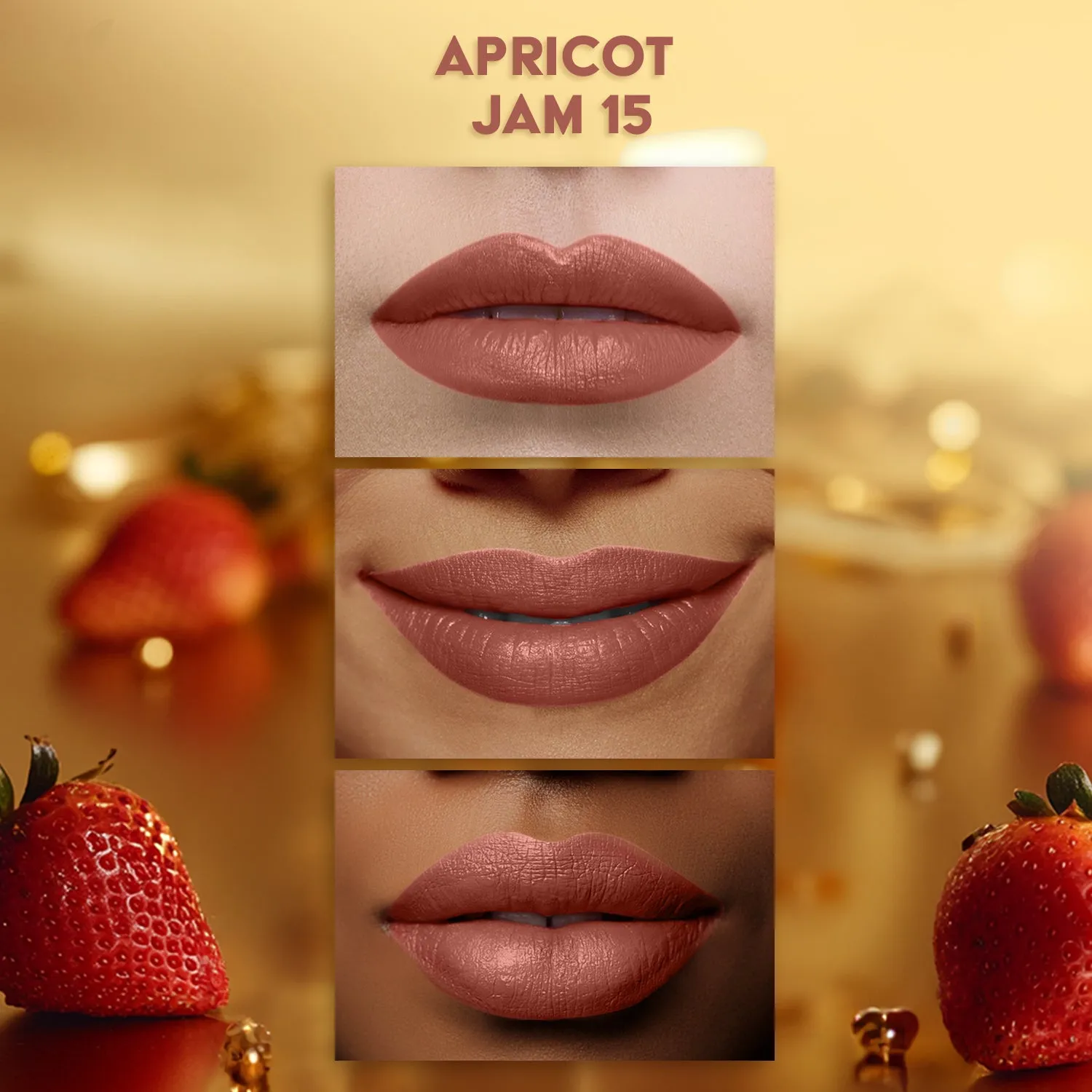 FC Comfy Matte Velvet Touch Lipstick Apricot Jam 15