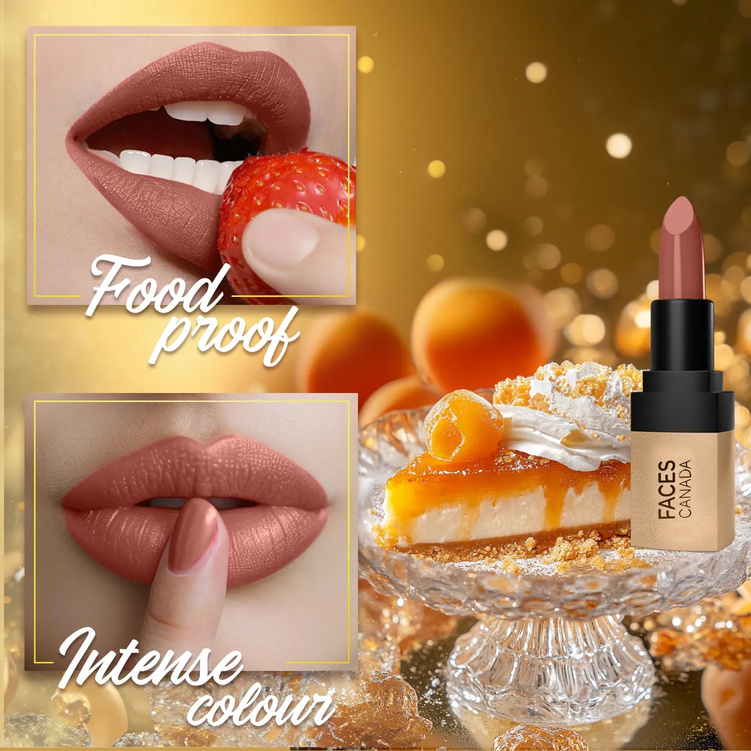 FC Comfy Matte Velvet Touch Lipstick Apricot Jam 15