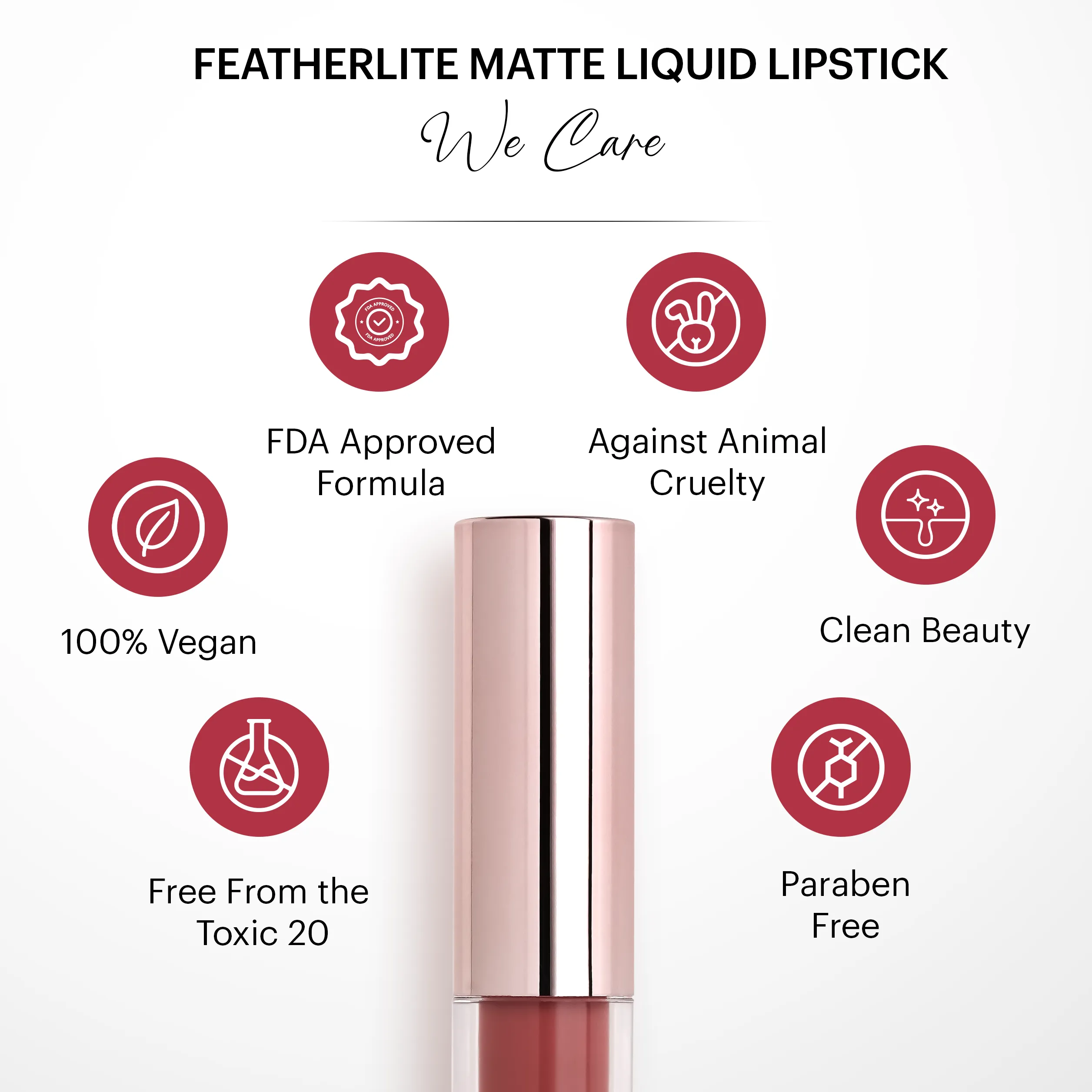 Featherlite Liquid Lipstick: Fantasy