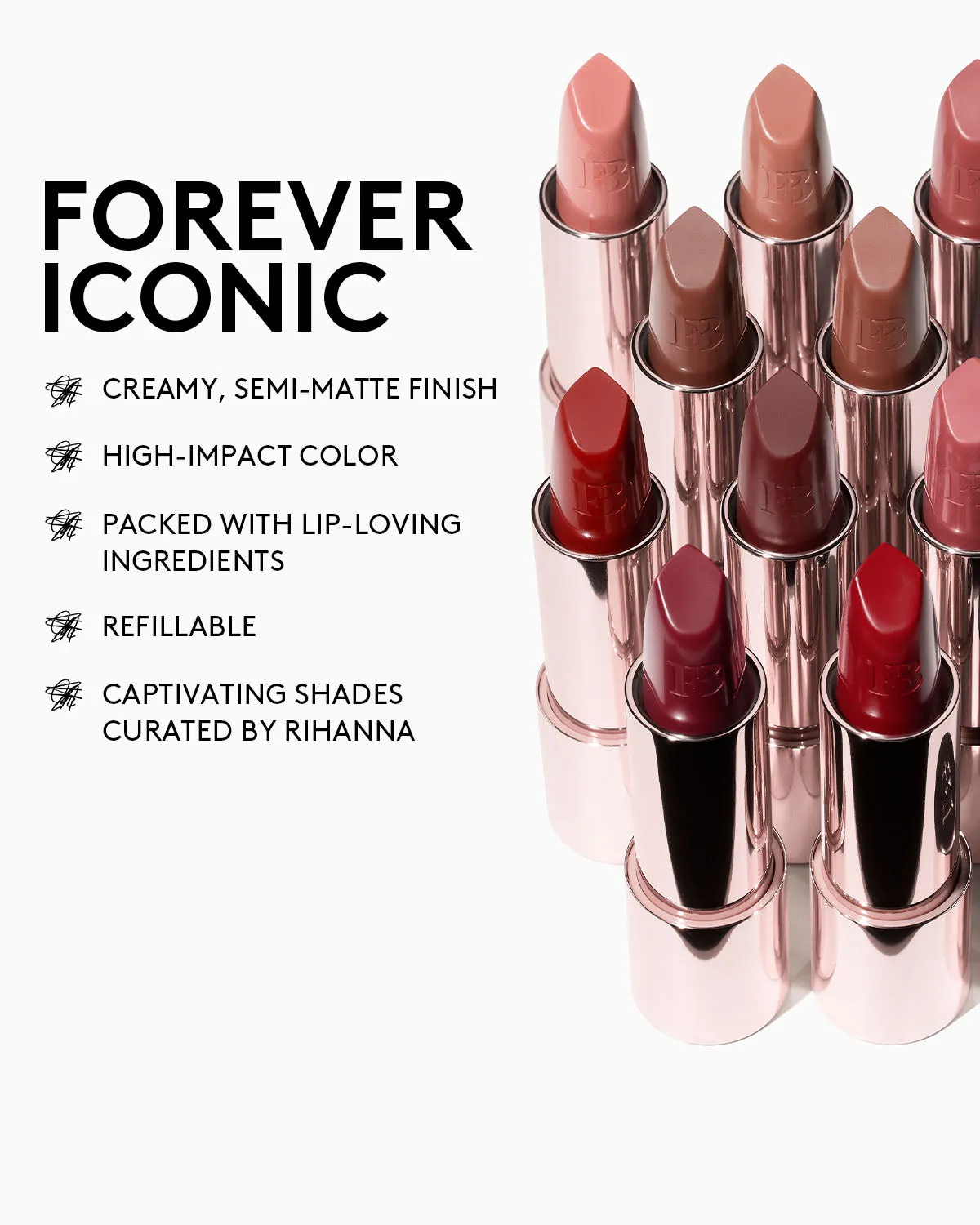 Fenty Icon The Fill Semi-Matte Refillable Lipstick — The MVP
