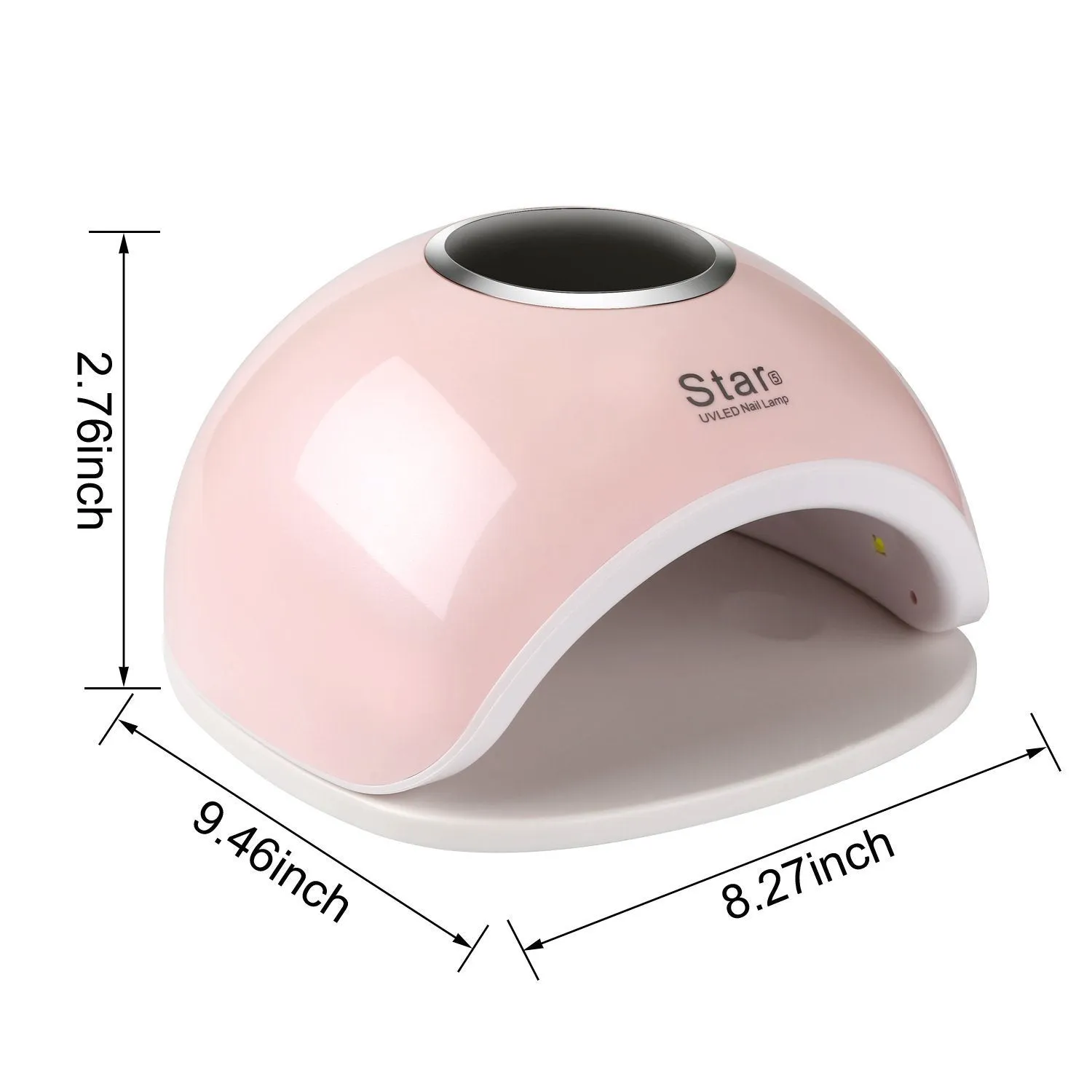 FINATE 72W UV LED Gel Nail Lamp