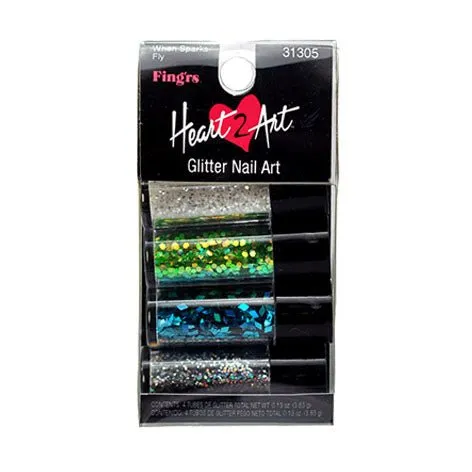 Fingrs Heart 2 Art Glitter Nail Art