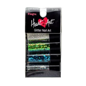 Fingrs Heart 2 Art Glitter Nail Art