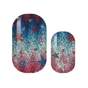 Firework Glitz Nail Wraps