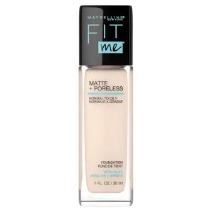 FIT ME MATTE & PORELESS MATTIFYING LIQUID FOUNDATION 105 FAIR IVORY 30ML