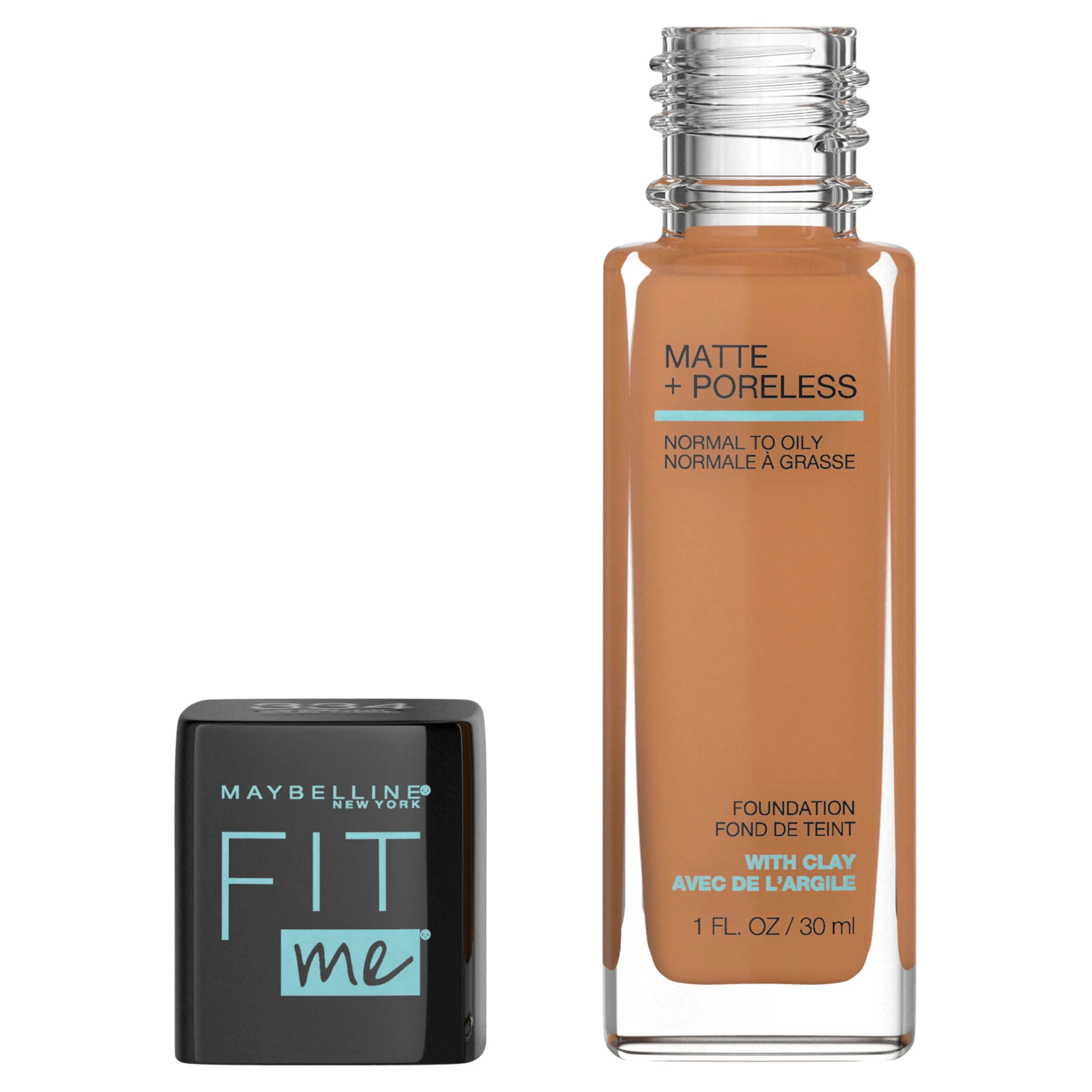 FIT ME MATTE & PORELESS MATTIFYING LIQUID FOUNDATION 334 WARM SUN 30ML