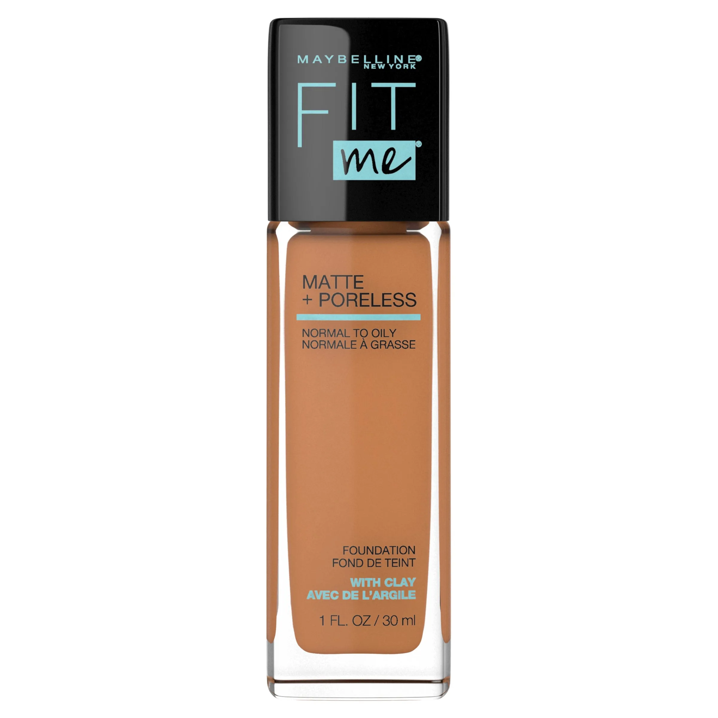 FIT ME MATTE & PORELESS MATTIFYING LIQUID FOUNDATION 334 WARM SUN 30ML