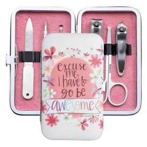 Floral Manicure Set Go Be Awesome