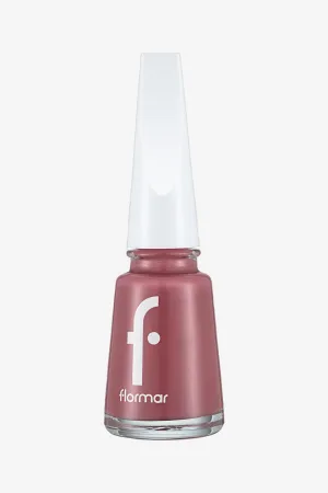 Flormar Nail Enamel With New Improved Formula & Thicker Brush - 506 Peach N Cream