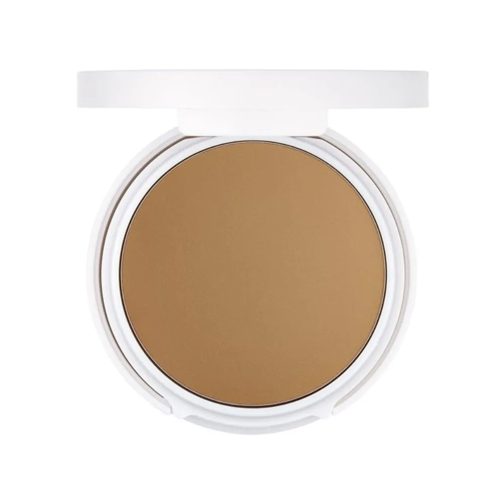 FLOWER Beauty Light Illusion Perfecting Powder | Light and Silky Formula | Oil Control and Long-Lasting Face Makeup - Mocha (Pack of 1)