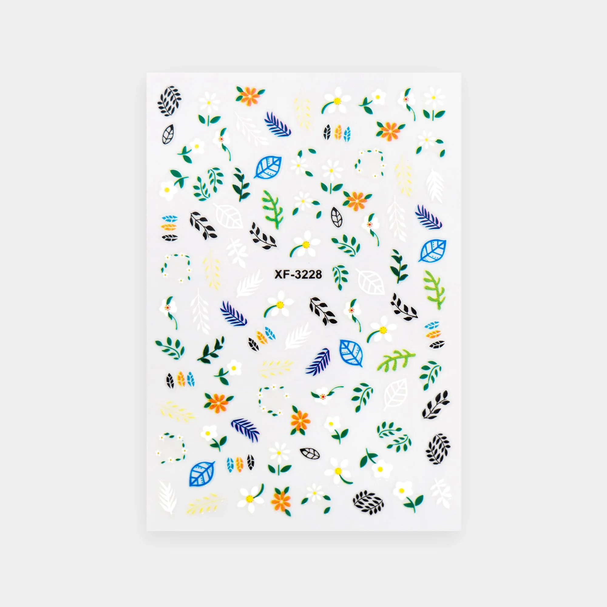 Flower Shower Nail Stickers