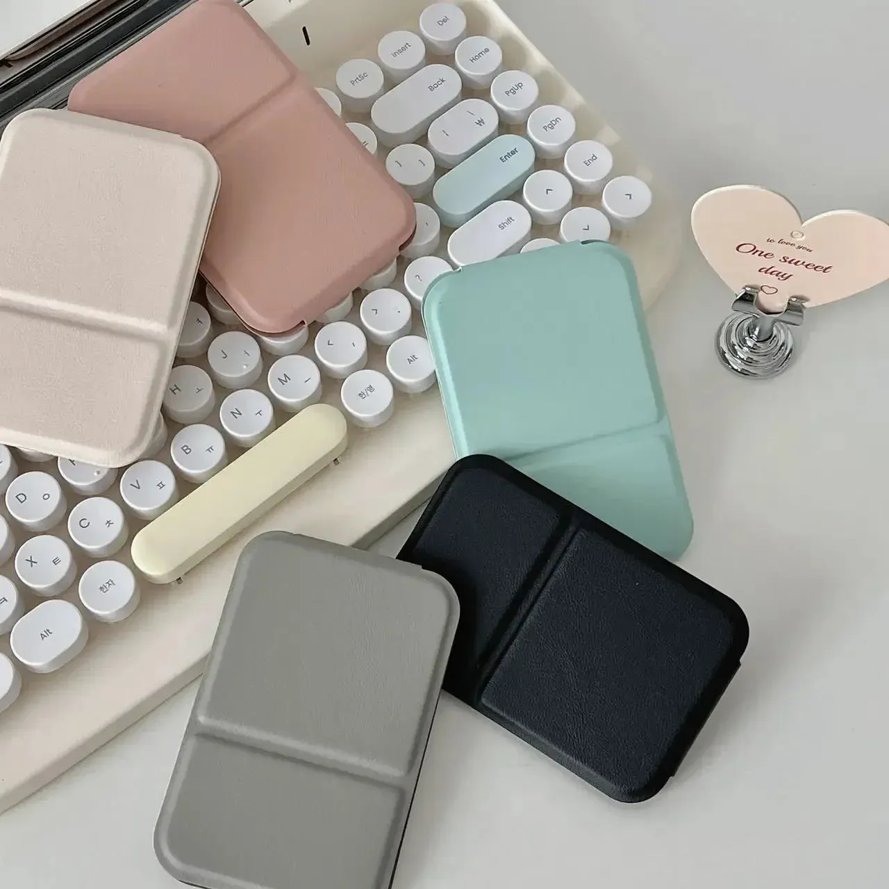 Foldable Compact Makeup Mirror
