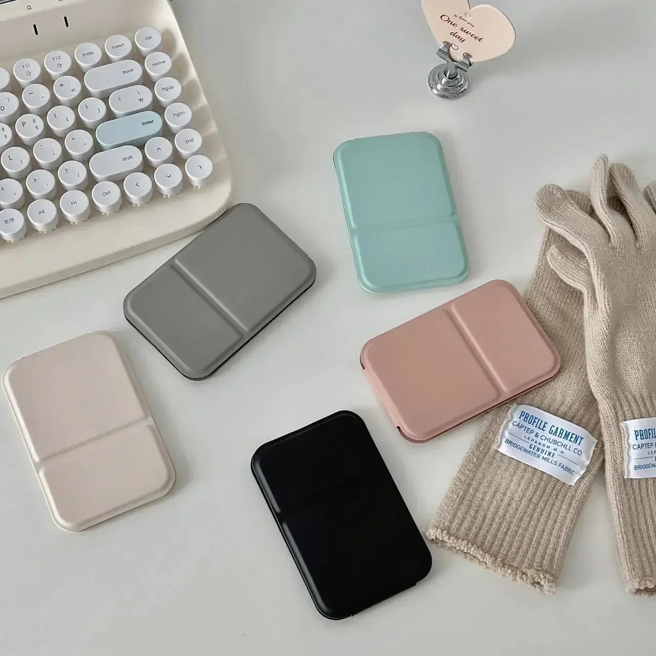 Foldable Compact Makeup Mirror
