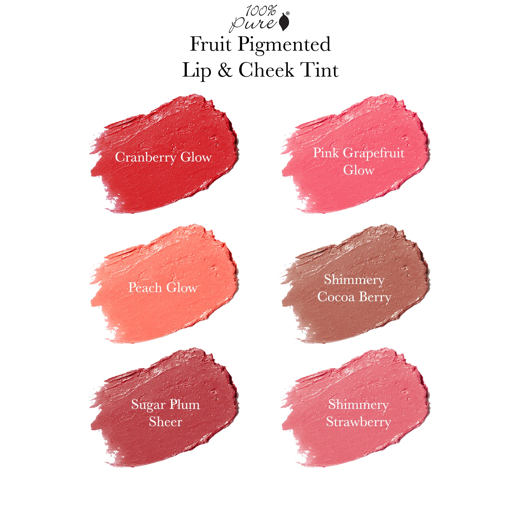 Fruit Pigmented® Lip & Cheek Tint: Shimmery Cocoa Berry